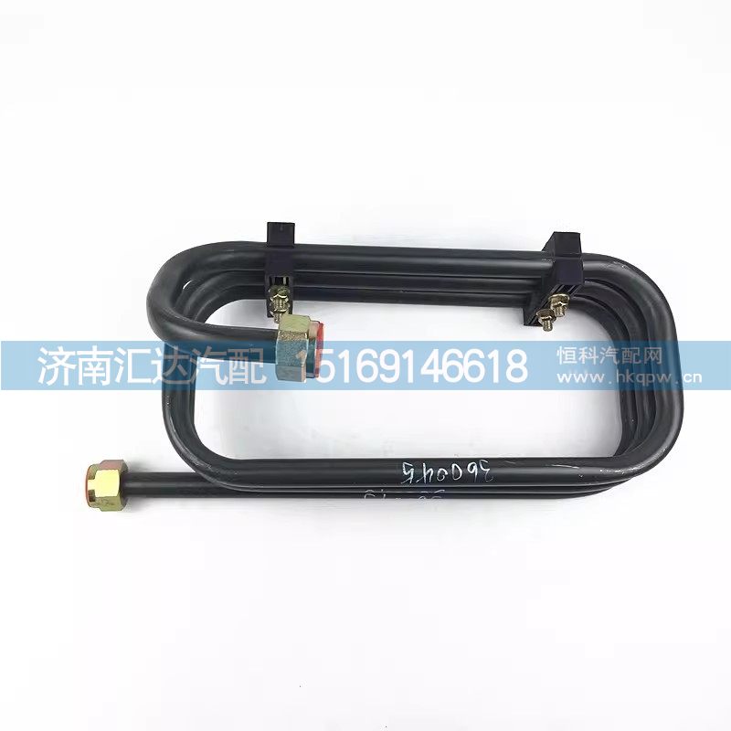 德龙X3000螺旋管总成直通钢管20油水分离器管总成