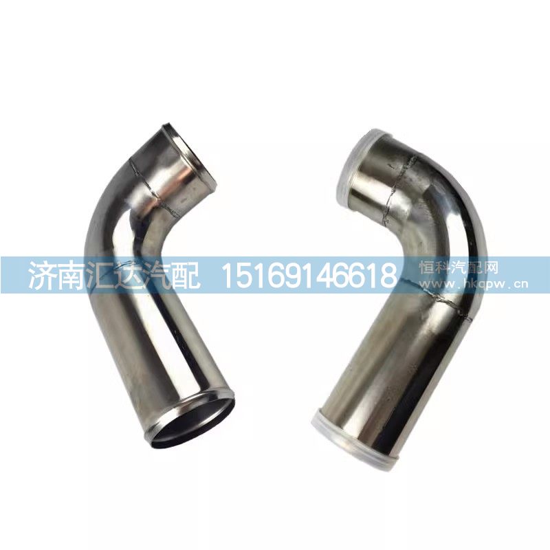德龙新M3000中冷器出气管不锈钢管X3000发动机进气管/