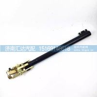 德龙F3000X3000新M3000伸缩硬杆总成换挡杆前节