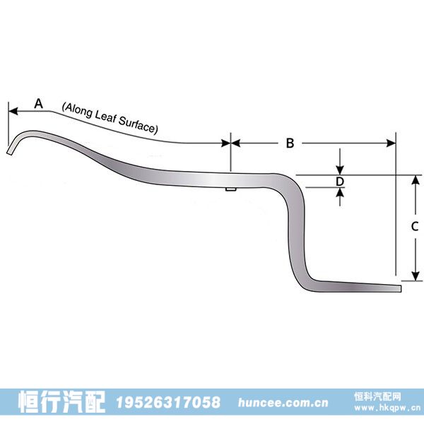 96-1317,钢板弹簧总成,河南恒行机械设备有限公司