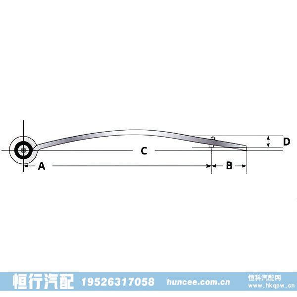 96-1321,钢板弹簧总成,河南恒行机械设备有限公司