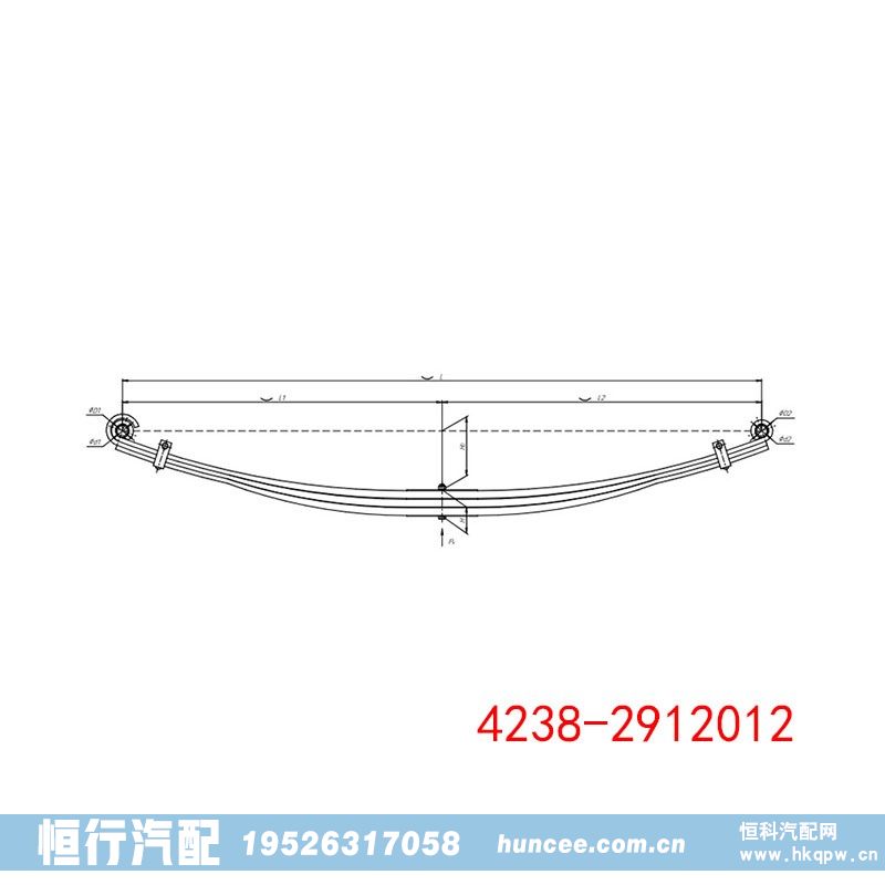 4238-2912012,钢板弹簧,河南恒行机械设备有限公司