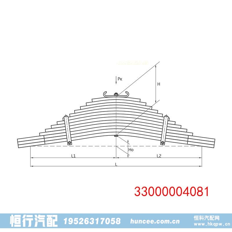 33000004081,钢板弹簧,河南恒行机械设备有限公司