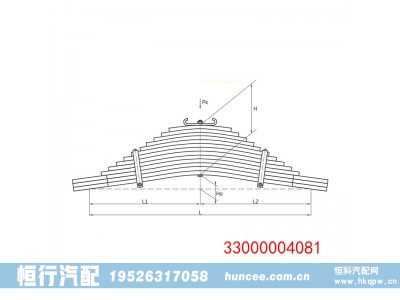 33000004081,钢板弹簧,河南恒行机械设备有限公司