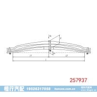 沃尔沃FH、FM系列板簧进出口 257937