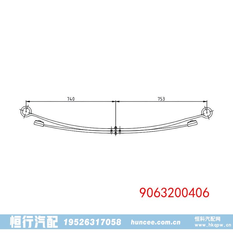 梅赛德斯 Sprinter车辆底盘悬架 9063200406/9063200406