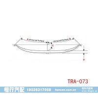 TRA-073 拖车后钢板弹簧