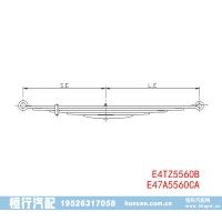 E4TZ5560B E47A5560CA FORD 福特 后板簧