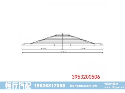 3953200506,钢板弹簧,河南恒行机械设备有限公司