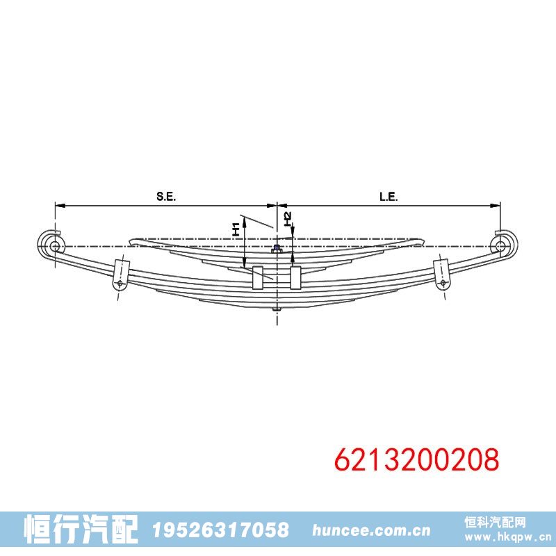 6213200208,钢板弹簧,河南恒行机械设备有限公司