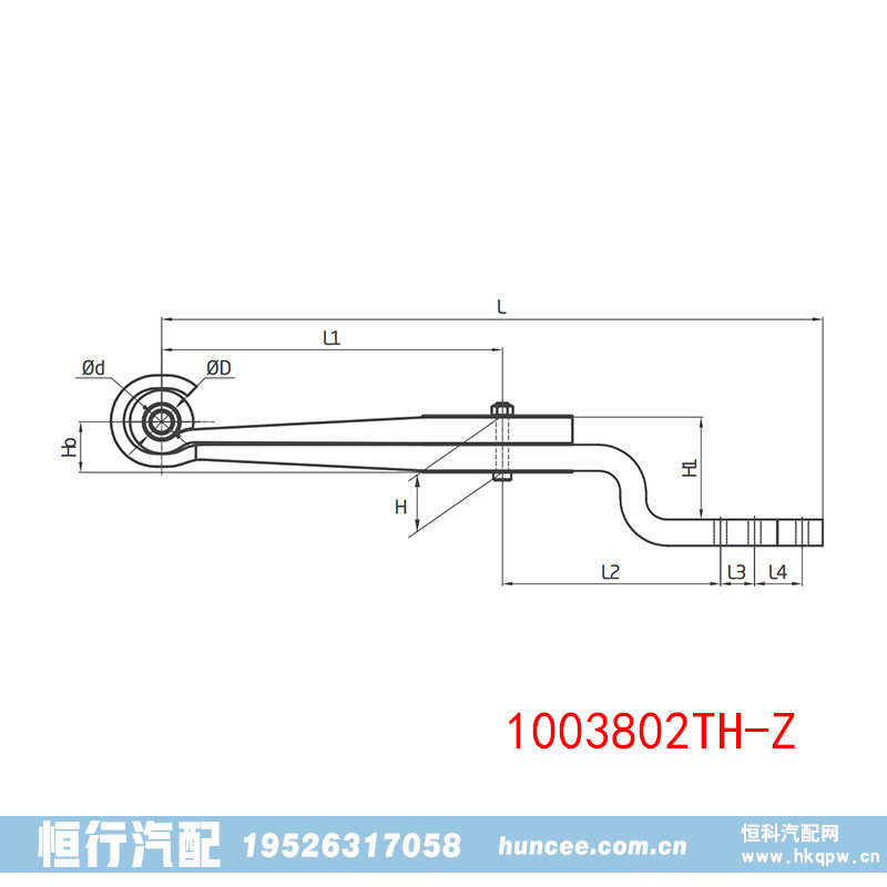 1003802TH-Z TONAR 导向臂/