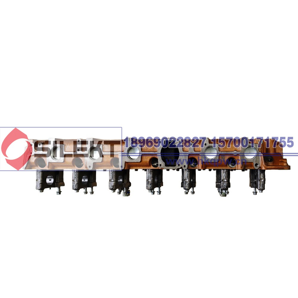 带阀门的气缸盖 J1J6-6050-AC 完整总成发动机 汽车发动机零件 适用于 FD 12.7L 13L 适用于 JMC 适用于 FOMOCO/J1J6-6050-AC