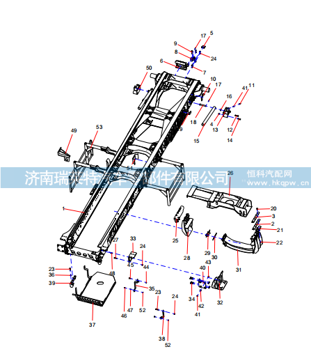 14350422 Carriage assembly,14350422 Carriage assembly,济南瑞莱特汽车零部件有限公司