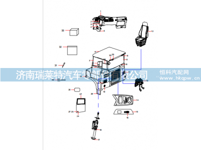 130901000007A Cab Assembly,,濟(jì)南瑞萊特汽車(chē)零部件有限公司