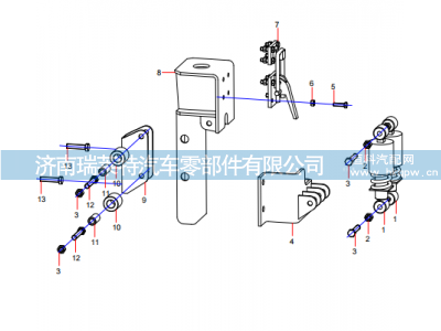 14353842 Rear suspension,14353842 Rear suspension,济南瑞莱特汽车零部件有限公司