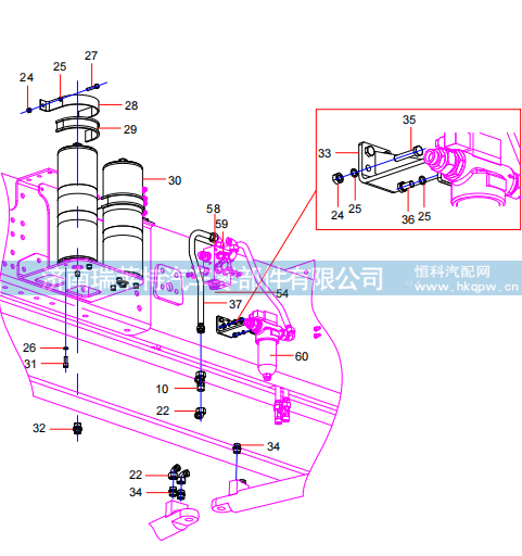 14354092 Steering system (2/4),14354092 Steering system (2/4),济南瑞莱特汽车零部件有限公司
