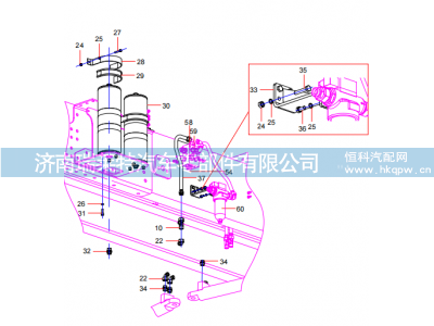 14354092 Steering system (2/4),14354092 Steering system (2/4),济南瑞莱特汽车零部件有限公司
