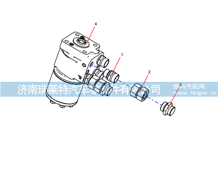 14354090 Steering Gear Assembly,14354090 Steering Gear Assembly,济南瑞莱特汽车零部件有限公司