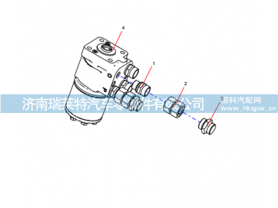 14354090 Steering Gear Assembly,14354090 Steering Gear Assembly,济南瑞莱特汽车零部件有限公司