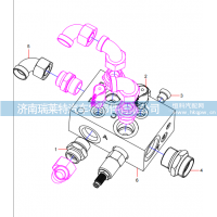 14354089 Steering valve assembly
