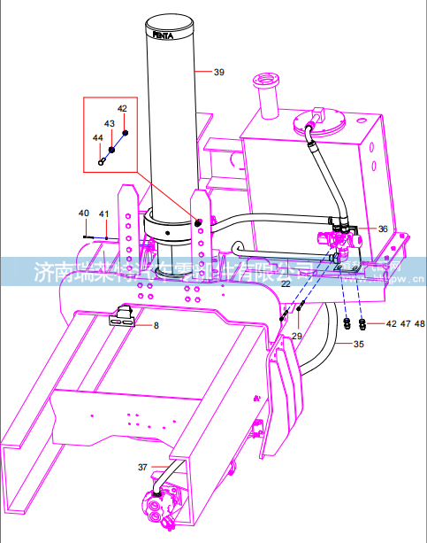 14357219 Lifting system (2/2),14357219 Lifting system (2/2),济南瑞莱特汽车零部件有限公司