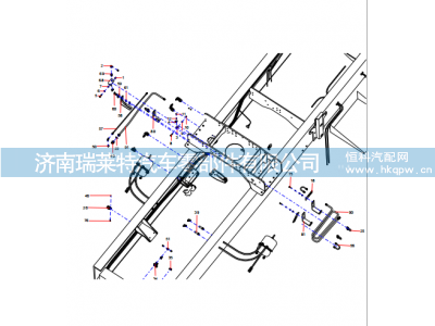 14357436 Brake system (1/4),14357436 Brake system (1/4),济南瑞莱特汽车零部件有限公司