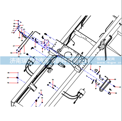 14357436 Brake system (1/4),14357436 Brake system (1/4),济南瑞莱特汽车零部件有限公司