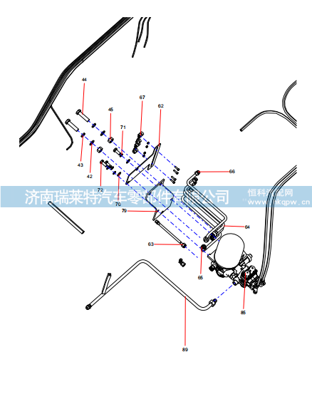 14357436 Brake system (2/4),14357436 Brake system (2/4),济南瑞莱特汽车零部件有限公司