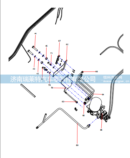 14357436 Brake system (2/4),14357436 Brake system (2/4),济南瑞莱特汽车零部件有限公司