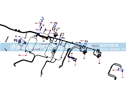 14357436 Brake system (3/4),14357436 Brake system (3/4),济南瑞莱特汽车零部件有限公司