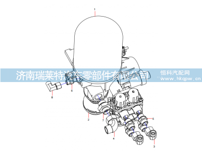 14513879 Desiccator Pipe Connector Nstallation,14513879 Desiccator Pipe Connector Nstallation,济南瑞莱特汽车零部件有限公司