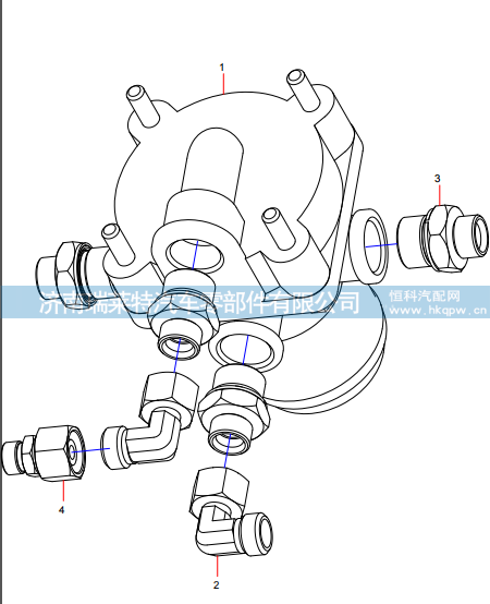 14513880 Relay Valve Pipe Connector Nstallation,14513880 Relay Valve Pipe Connector Nstallation,济南瑞莱特汽车零部件有限公司