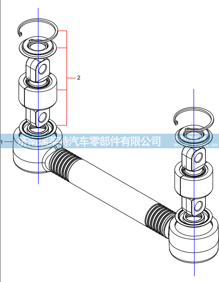 131499000003A Thrust Rod,131499000003A Thrust Rod,济南瑞莱特汽车零部件有限公司