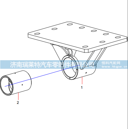 ODT004790328 Container Tilting Seat Assembly,ODT004790328 Container Tilting Seat Assembly,濟南瑞萊特汽車零部件有限公司