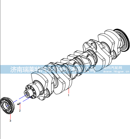 160102120008A171 Crankshaft Group,160102120008A171 Crankshaft Group,濟南瑞萊特汽車零部件有限公司