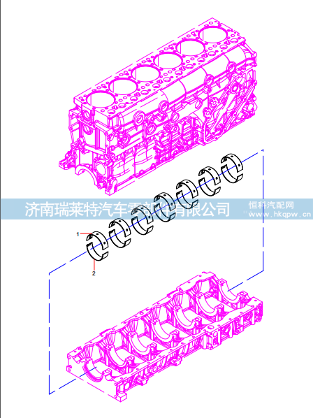 160102120008A174 Main Bearing Group,160102120008A174 Main Bearing Group,济南瑞莱特汽车零部件有限公司