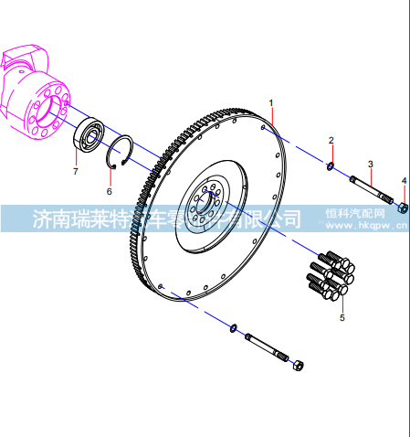 160102120008A175 Flywheel Group,160102120008A175 Flywheel Group,济南瑞莱特汽车零部件有限公司