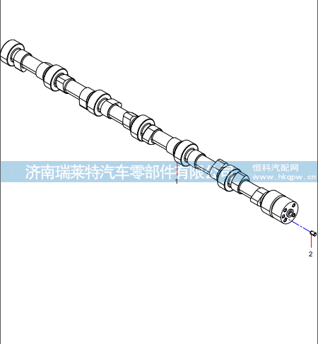 61000722 Camshaft Assembly,61000722 Camshaft Assembly,济南瑞莱特汽车零部件有限公司