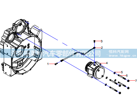 160102130004A052 Power Take-offGroup,160102130004A052 Power Take-offGroup,濟南瑞萊特汽車零部件有限公司