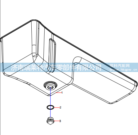 168899003948A Oil Pan Assembly,168899003948A Oil Pan Assembly,济南瑞莱特汽车零部件有限公司