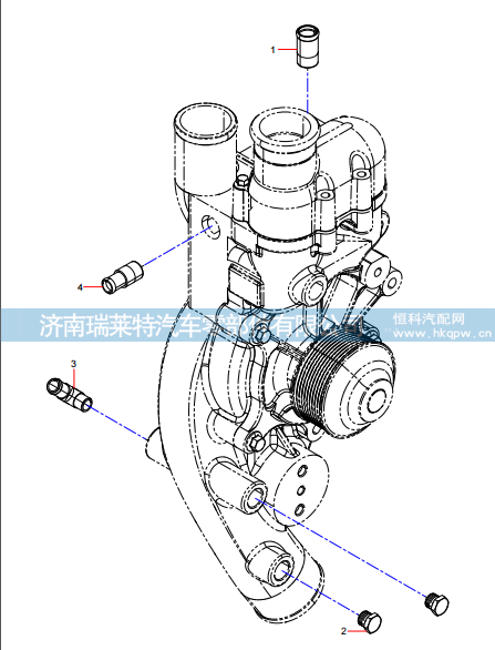 160102130004A064 Water Pump Inlet Pipe Joint Group,160102130004A064 Water Pump Inlet Pipe Joint Group,濟(jì)南瑞萊特汽車零部件有限公司