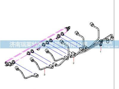 160102120008A201 High Pressure Fuel Pipe Group,160102120008A201 High Pressure Fuel Pipe Group,濟(jì)南瑞萊特汽車零部件有限公司