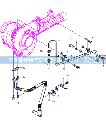 160102120008A203 Turbocharger Oil Pipe Group,160102120008A203 Turbocharger Oil Pipe Group,济南瑞莱特汽车零部件有限公司