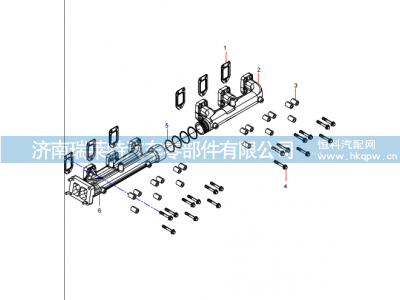 160102120008A204 Exhaust Manifold Group,160102120008A204 Exhaust Manifold Group,濟南瑞萊特汽車零部件有限公司