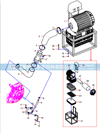 14352816 AIR FILTER INSTALLATION,14352816 AIR FILTER INSTALLATION,济南瑞莱特汽车零部件有限公司