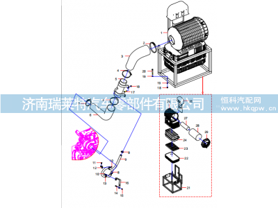 14352816 AIR FILTER INSTALLATION,14352816 AIR FILTER INSTALLATION,济南瑞莱特汽车零部件有限公司