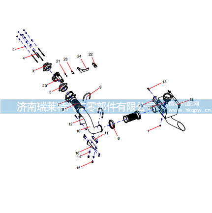 14353360 Exhaust System,14353360 Exhaust System,济南瑞莱特汽车零部件有限公司