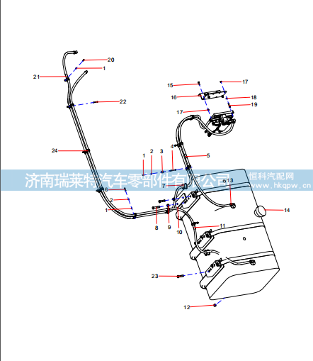 ODT004611340 Fuel system,ODT004611340 Fuel system,济南瑞莱特汽车零部件有限公司