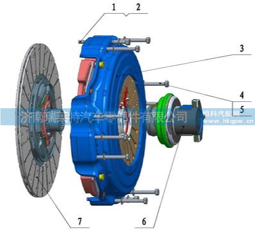 880160A0007 离合器总成 Pull Diaphrage Clutch,880160A0007 离合器总成 Pull Diaphrage Clutch,济南瑞莱特汽车零部件有限公司