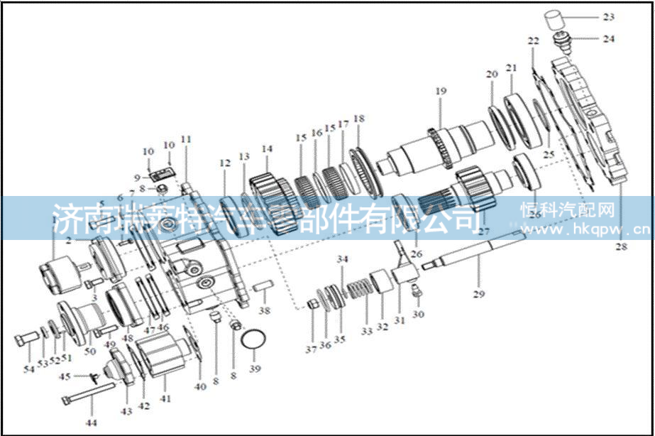 20991101 取力器壳体 PTO cover,20991101 取力器壳体 PTO cover,济南瑞莱特汽车零部件有限公司